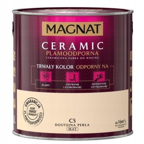 MAGNAT CERAMIC farba ceramiczna DOSTOJNA PERŁA C5 2,5L