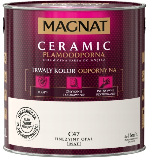 MAGNAT CERAMIC farba ceramiczna FINEZYJNY OPAL C47 2,5L