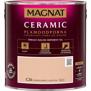 MAGNAT CERAMIC farba ceramiczna KORALOWA LAGUNA C26 2,5L
