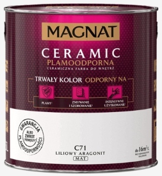 MAGNAT CERAMIC farba ceramiczna LILIOWY ARAGONIT C71 2,5L