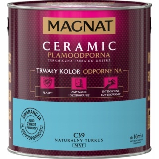 MAGNAT CERAMIC farba ceramiczna NATURALNY TURKUS C39 2,5L