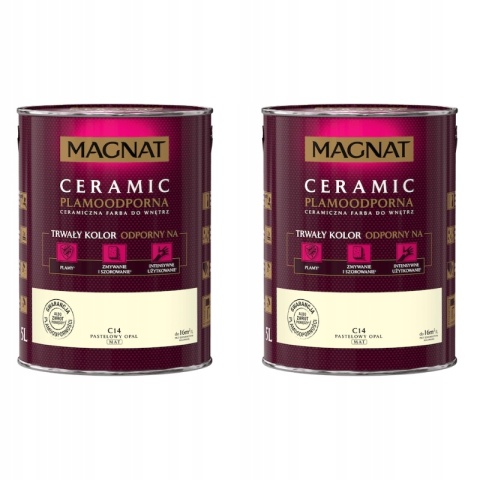 MAGNAT CERAMIC farba ceramiczna PASTELOWY OPAL C14 5L
