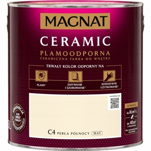 MAGNAT CERAMIC farba ceramiczna PERŁA PÓŁNOCY C4 2,5L