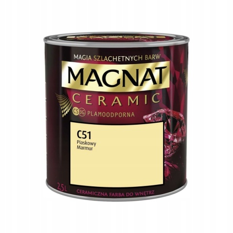 MAGNAT CERAMIC farba ceramiczna PIASKOWY MARMUR 51 2,5L
