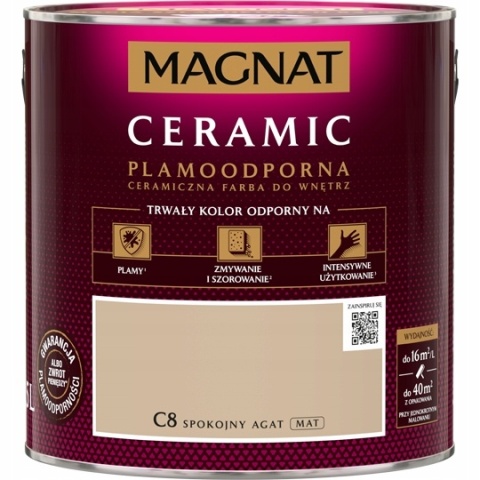 MAGNAT CERAMIC farba ceramiczna SPOKOJNY AGAT C8 2,5L