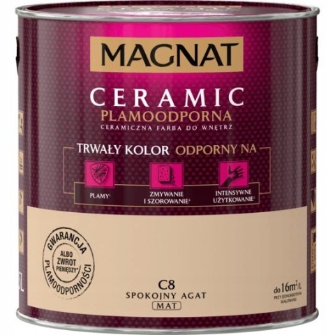 MAGNAT CERAMIC farba ceramiczna SPOKOJNY AGAT C8 2,5L