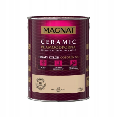 MAGNAT CERAMIC farba ceramiczna SPOKOJNY AGAT C8 5L