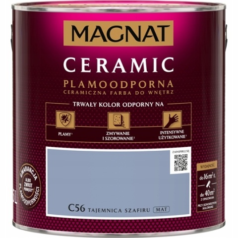 MAGNAT CERAMIC farba ceramiczna TAJEMNICA SZAFIRU C56 2,5L