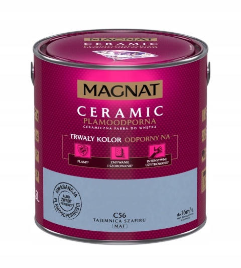MAGNAT CERAMIC farba ceramiczna TAJEMNICA SZAFIRU C56 2,5L