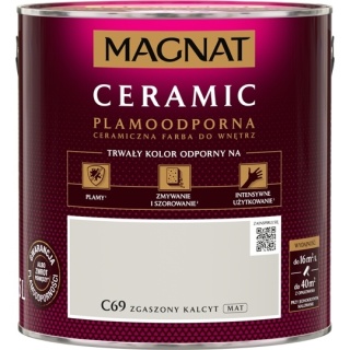 MAGNAT CERAMIC farba ceramiczna ZGASZONY KALCYT C69 2,5L