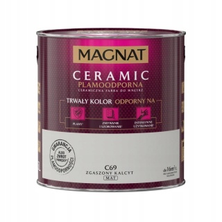 MAGNAT CERAMIC farba ceramiczna ZGASZONY KALCYT C69 2,5L