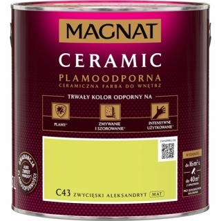 MAGNAT CERAMIC farba ceramiczna ZWYCIĘSKI ALEKSANDRYT C43 2,5L