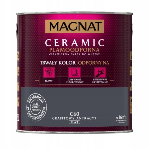 Magnat Ceramic GRAFITOWY ANTRACYT C60 2,5L