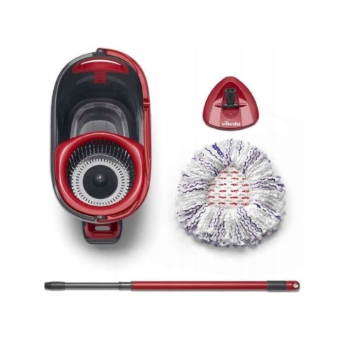 VILEDA BOX MOP OBROTOWY TURBO 3W1 MICROFIBRE