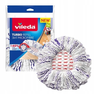 VILEDA WKŁAD TURBO 3W1 MICORFIBRE DO MOPA OBROTOWEGO