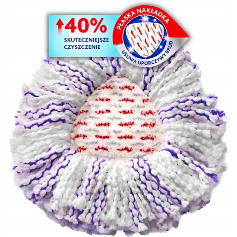 VILEDA WKŁAD TURBO 3W1 MICORFIBRE DO MOPA OBROTOWEGO