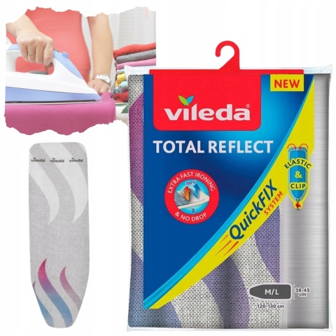 VILEDA pokrowiec na deskę do prasowania TOTAL REFLECT art. 159251 op/5
