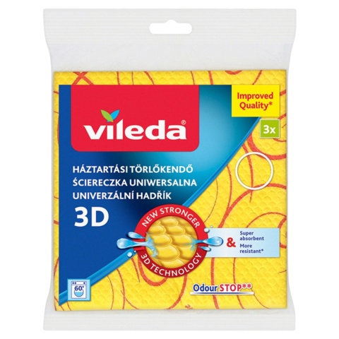 VILEDA ściereczka Uniwersalna 2+1 gratis art. 144826 op/17szt