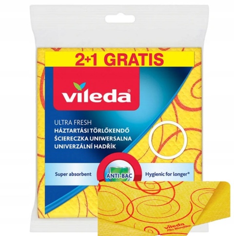 VILEDA ściereczka Uniwersalna 2+1 gratis art. 144826 op/17szt