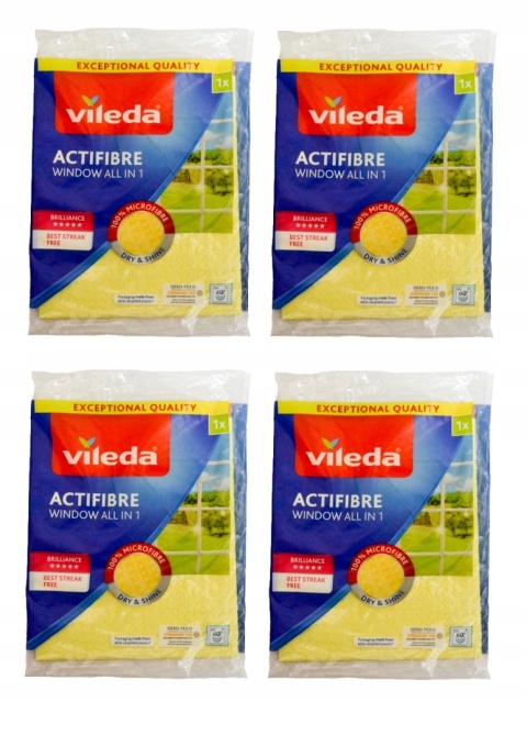 VILEDA ścierka ACTIFIBRE do okien art. 151708