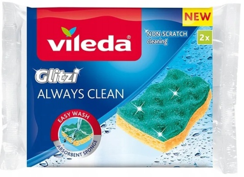 VILEDA zmywak Pu do garnków a2 art. 116514 op/16szt